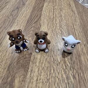 Adorable Small Pet Toys Set - Brown, White